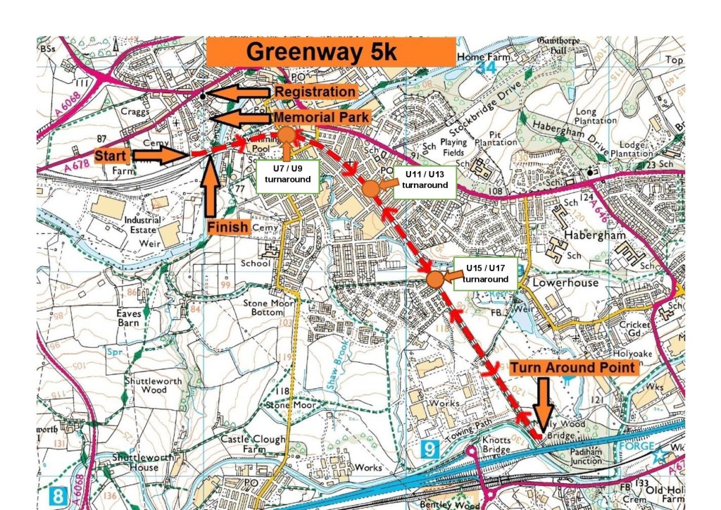 Greenway 5k Road Race & Junior Races ClaytonLeMoors Harriers